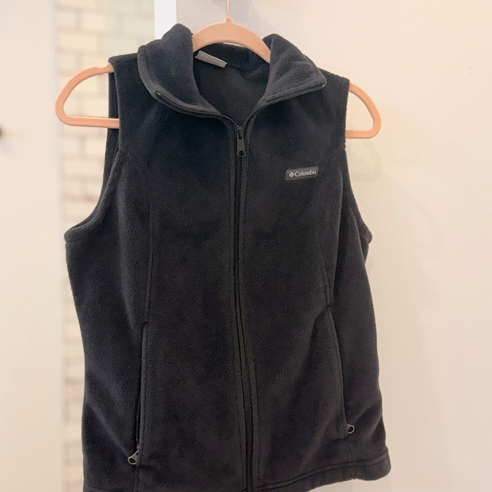 Columbia Charcoal Fleece Vest